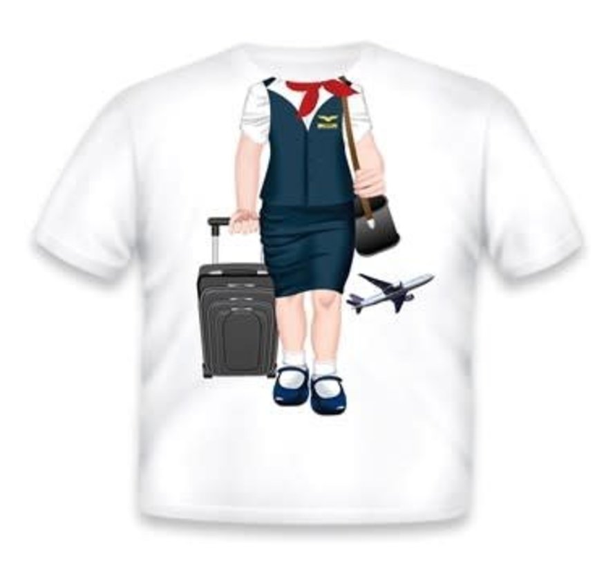 Kid's T-Shirt Flight Attendant