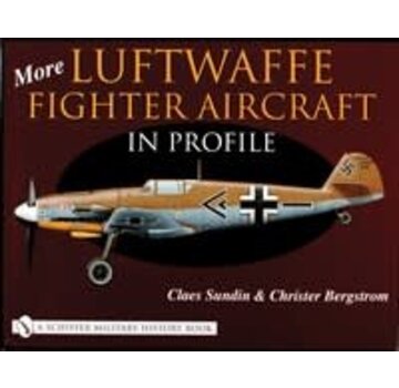 Schiffer Publishing More Luftwaffe Fighter Aircraft in Profile hardcover