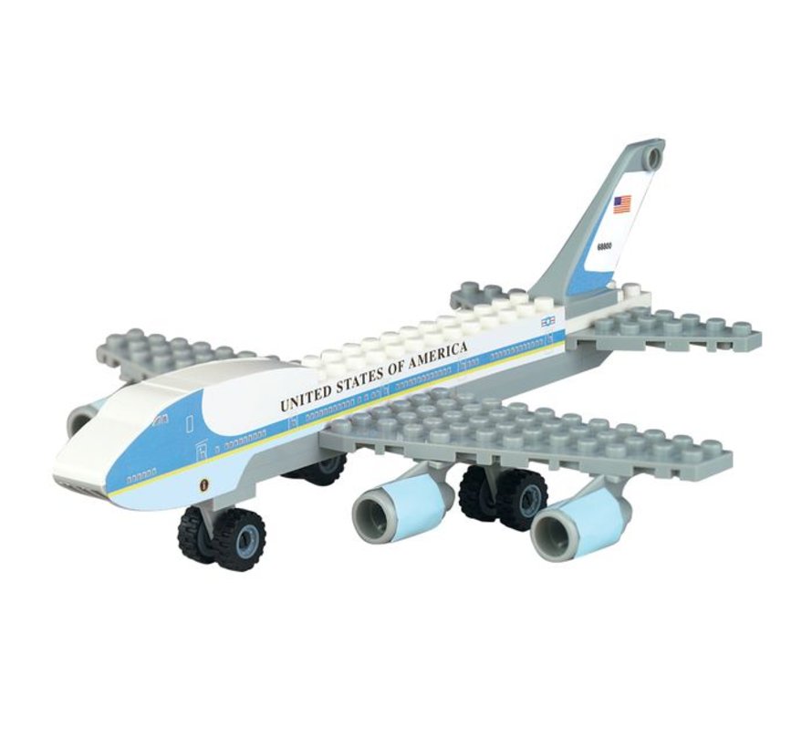 Air Force One B747-200 VC25 Construction toy