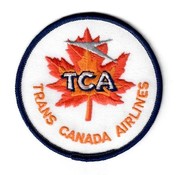 avworld.ca Patch TCA Trans Canada Airlines round 3"