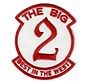 Patch The Big 2 Best In the West 3" x 3 5/8"