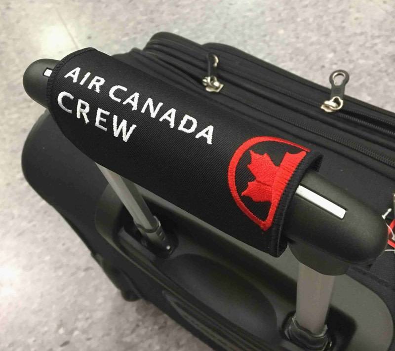 Luggage Handle Wrap Air Canada New Livery Crew avworld.ca