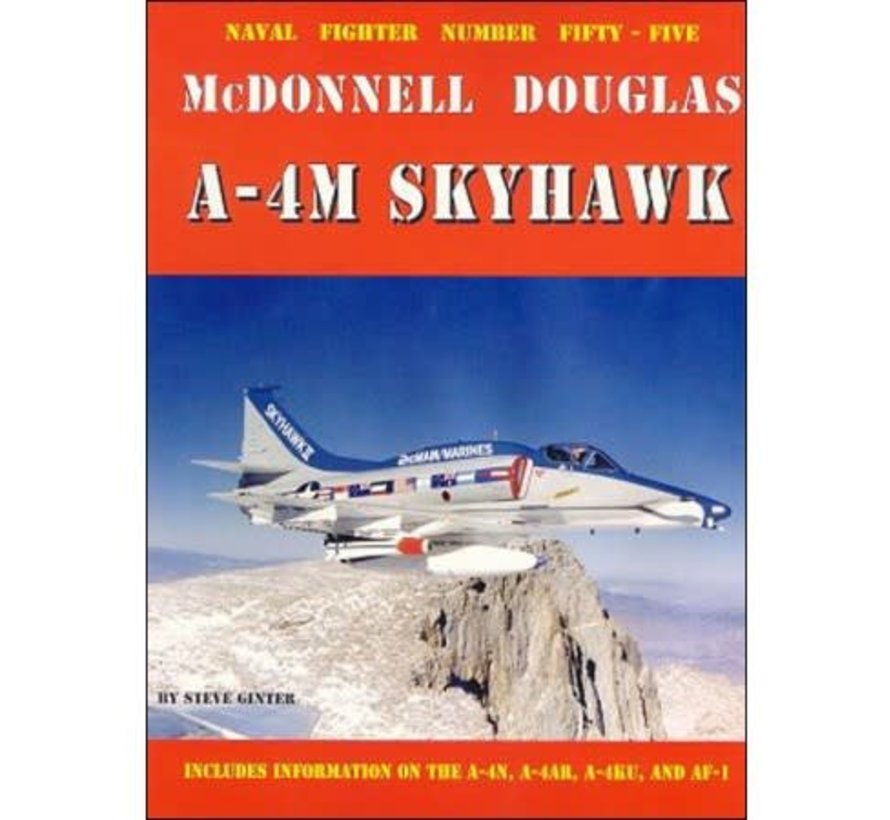 McDonnell Douglas A4M Skyhawk: Naval Fighters #55 softcover