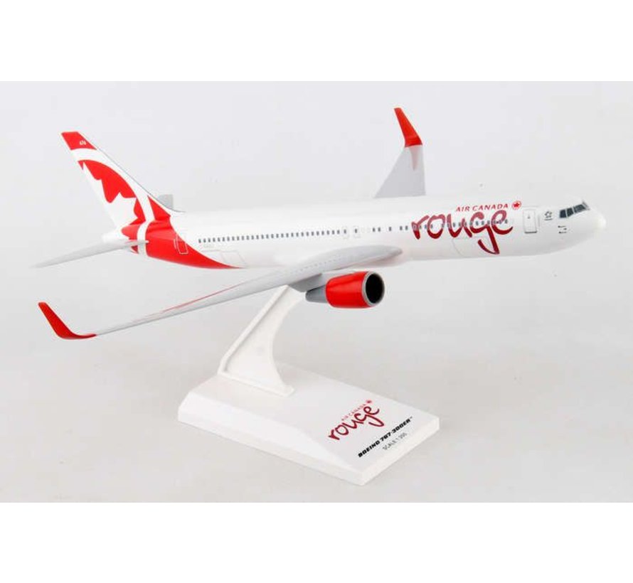 B767-300W Air Canada Rouge 1:200 with stand