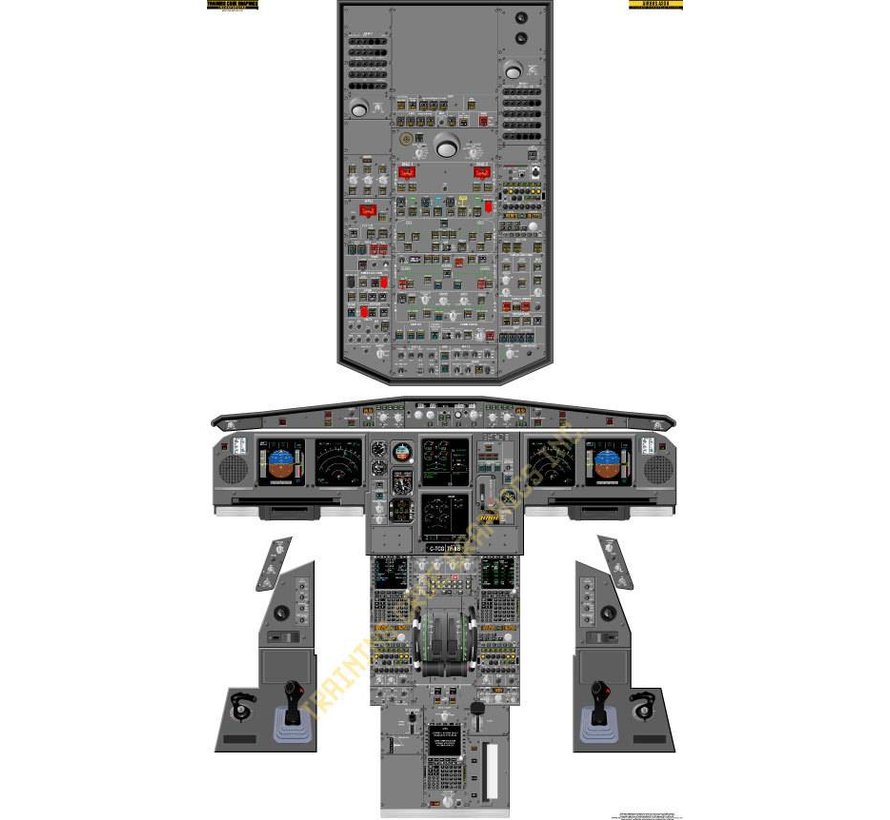 Cockpit Training Poster A330