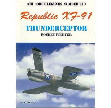Ginter Books Republic XF91 Thunderceptor Rocket Fighter: AFL#210 softcover