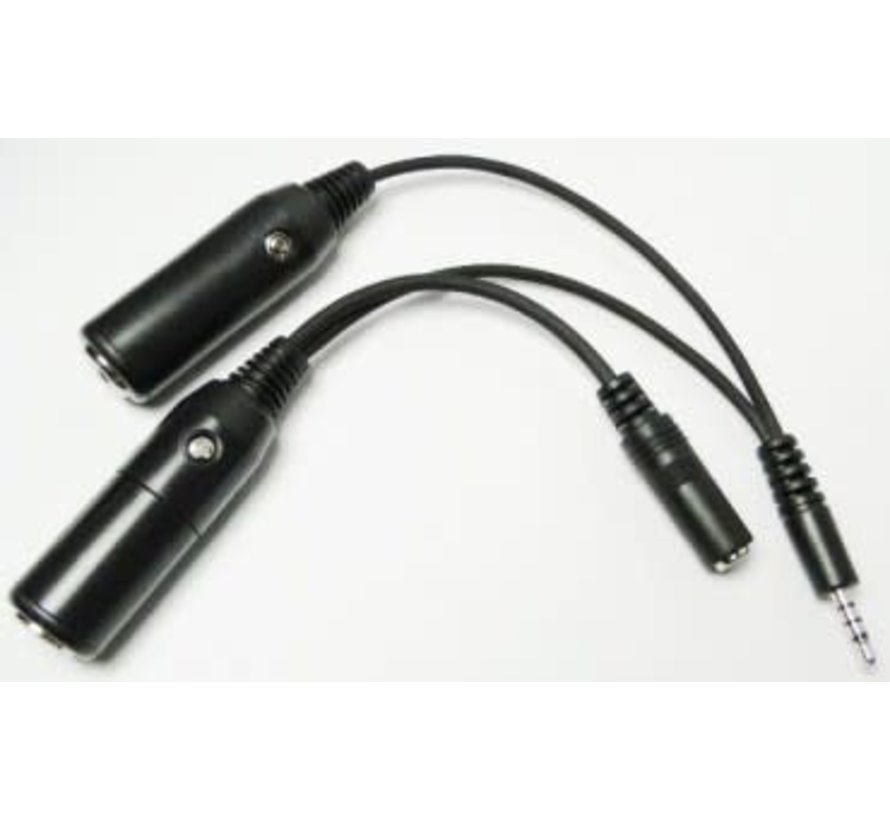 Headset Adapter for Icom ICA5/A23 with PTT