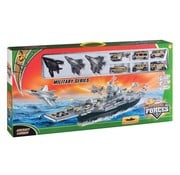 Daron WWT Aircraft Carrier with Diecast Planes & Helicopters Toy 34"