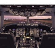 Poster B767 Flight Deck