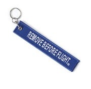 Boeing Store Boeing Remove Before Flight Keychain Blue