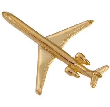 Johnson's Pin CRJ900 (3-D cast) Gold Plate