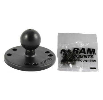 Ram Mounts Connection Plate 2.5'' with 1'' Ball & screws