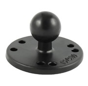 Ram Mounts Round Connection Plate with 1" Ball