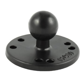 Ram Mounts Connector Round Plate with 1” Ball