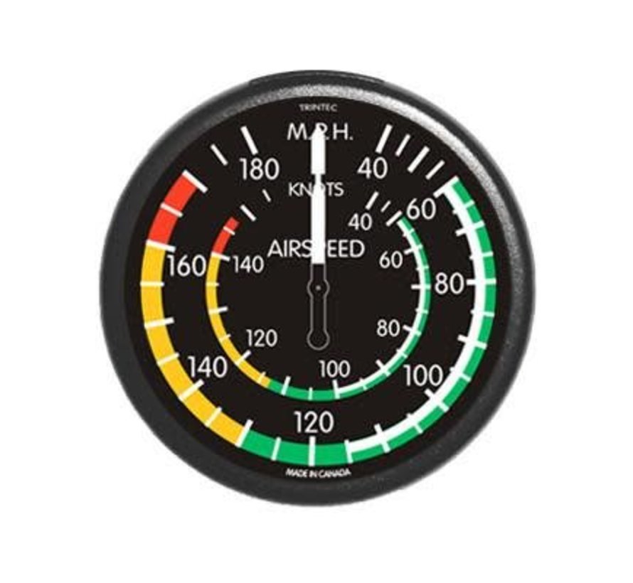 Classic Round Airspeed Indicator Fridge Magnet