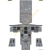 Aviation Training Graphics Cockpit Training Poster A319 / A320 / A321