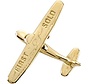 Pin Cessna First Solo (3-D cast) Gold Plate
