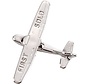 Pin Cessna First Solo (3-D cast) Silver Plate
