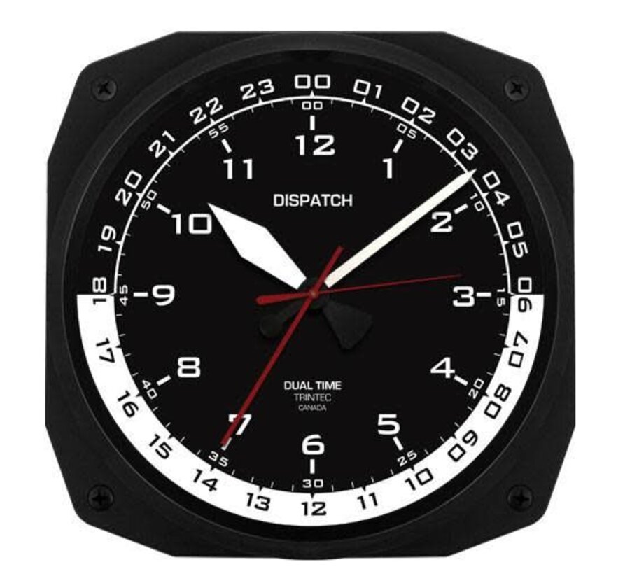 Dispatch Instrument Style Clock 10"