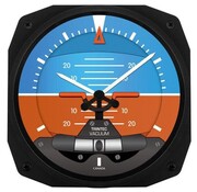 Trintec Industries Artificial Horizon 10" Instrument Style Wall Clock