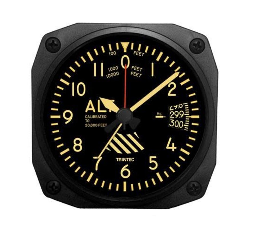 Vintage Altimeter Alarm Clock