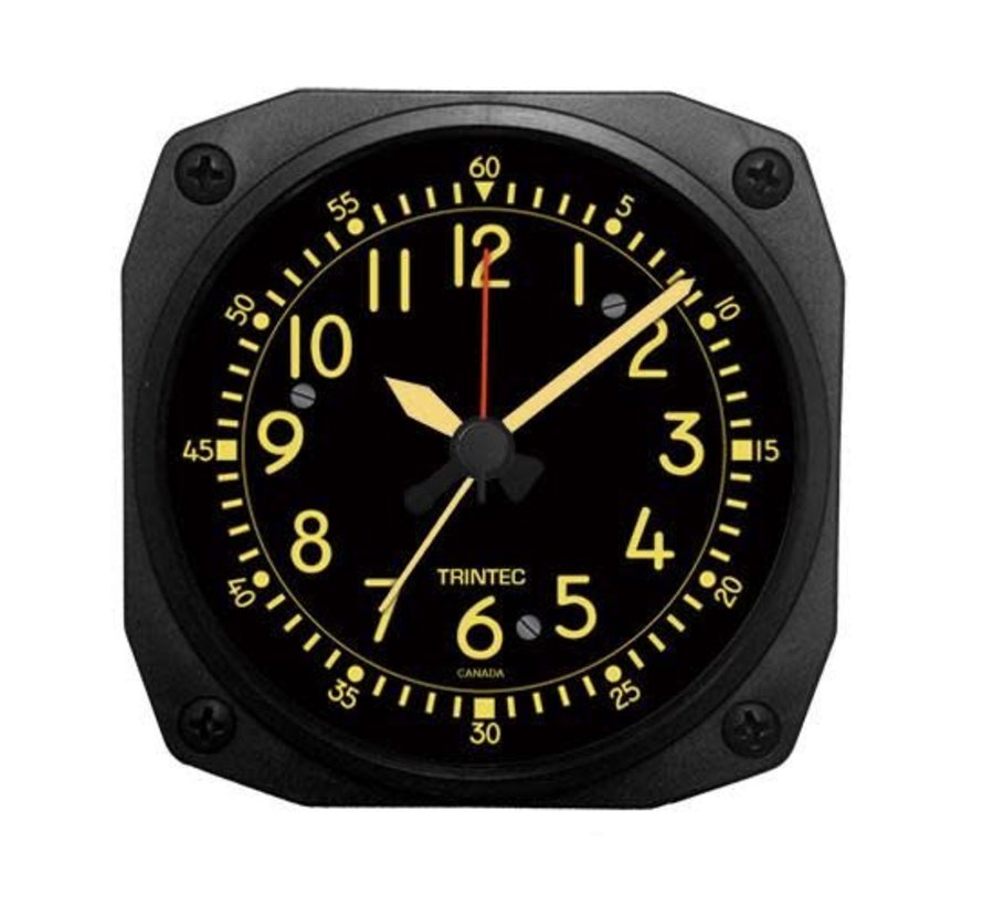 Vintage Cockpit Style Alarm Clock