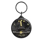Vintage Round Turn & Bank Keychain