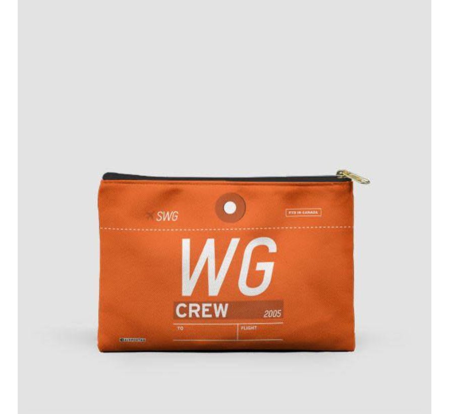 WG Pouch Bag 12.5” x 8.5”