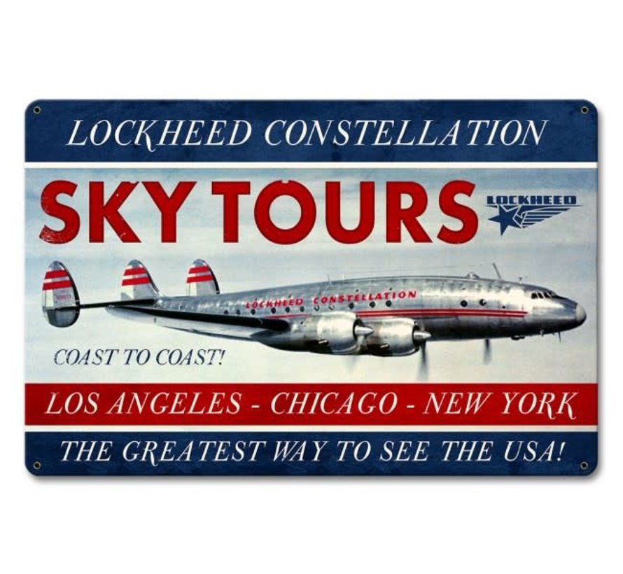 Constellation Sky Metal Sign