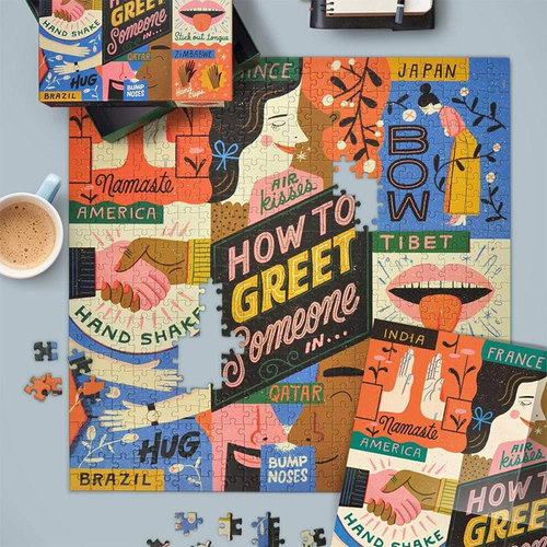 Fred & Friends HOW TO GREET SOMEONE (500 pieces)