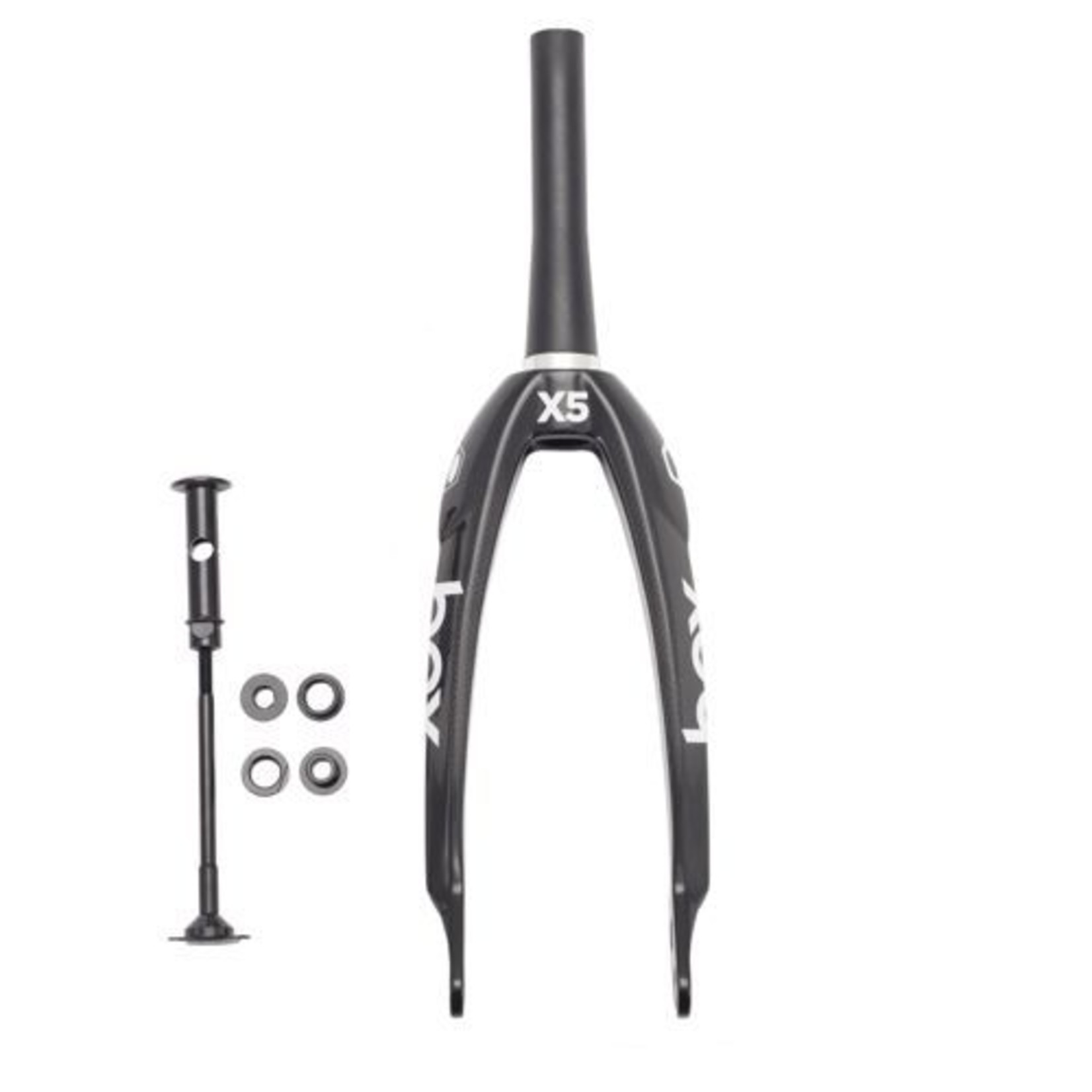 Box Components Box One Pro X5 Carbon Fork 20x20'' - 1.5 to 1 1/8"