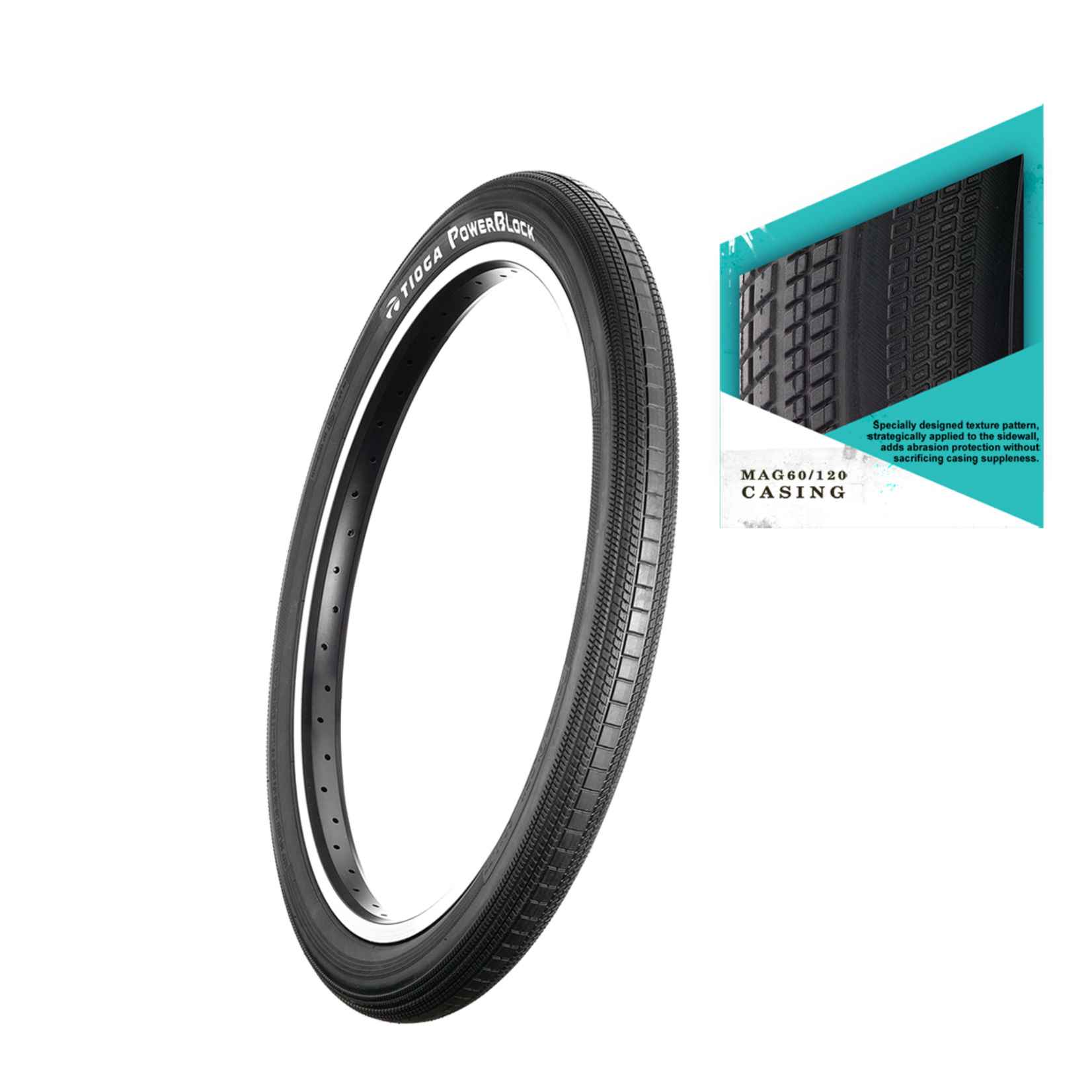 Tioga Tioga Tires RP Powerblock Wire Black