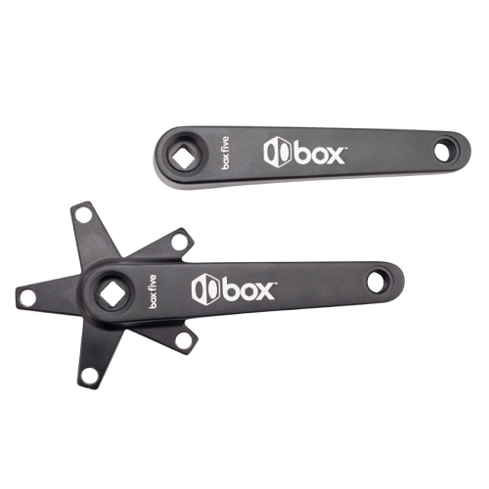 Box Components Box Five Square Taper Cold-Forged Crank Arms Black