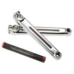 Redline Redline Flight Tubular Crank Arm Set 175mm Chrome