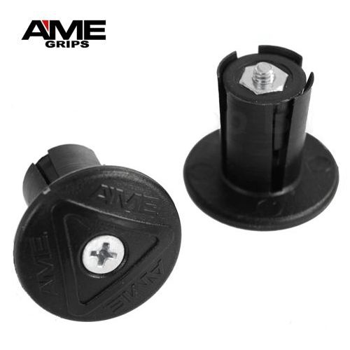 Closed End GRAY USA MADE HANDLEBAR GRIPS NEW AME MINI Grips Mini