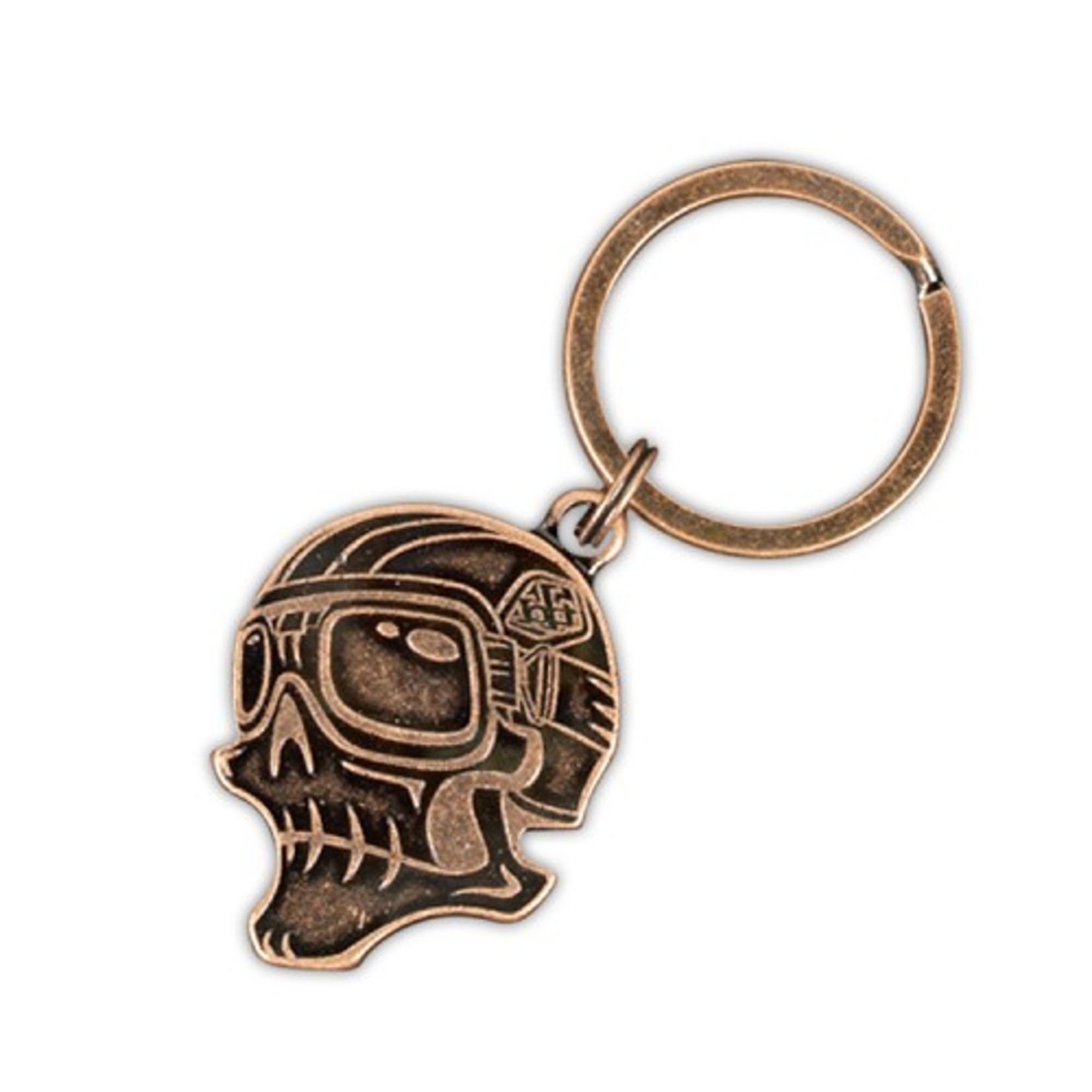 Troy Lee Designs Skully Keychain Antique Cop - Power Cycles BMX