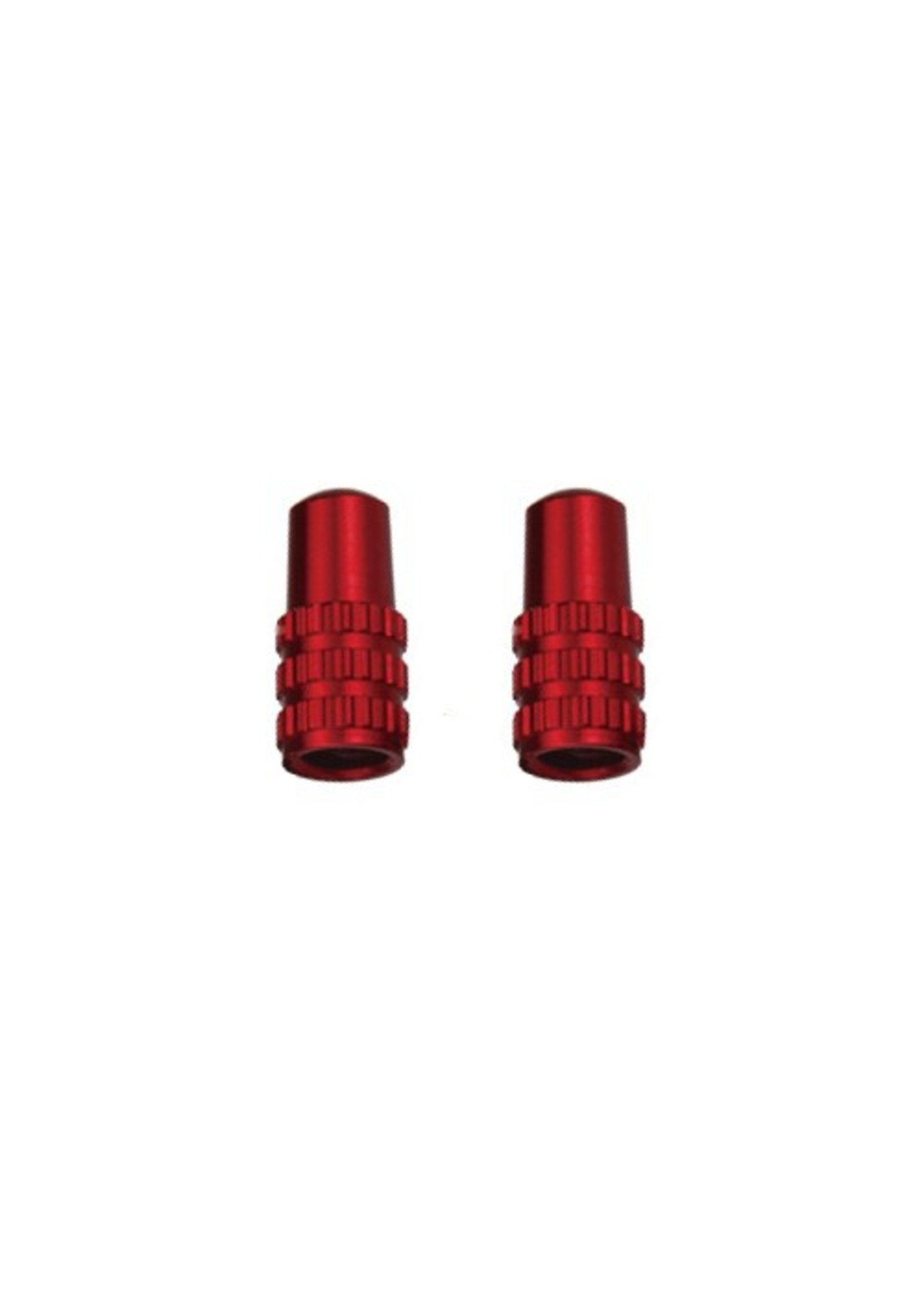 Token Presta Valve Cap Red Power Cycles BMX