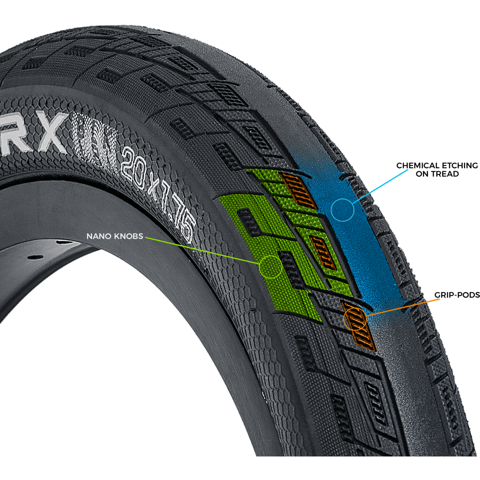 Tioga Tioga FASTR-X Black Label Tire Foldable