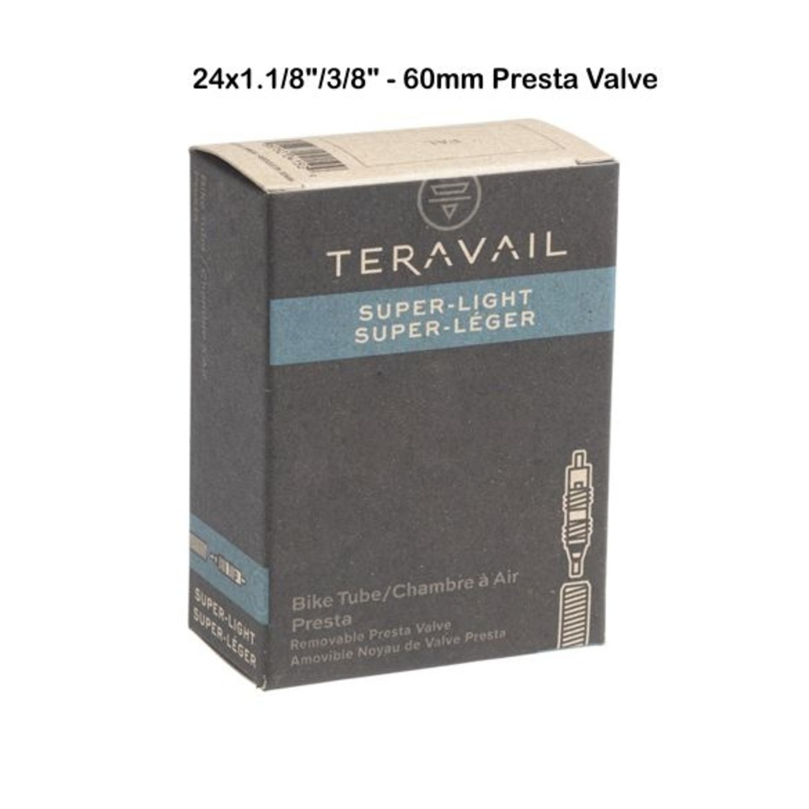 Teravail Superlight 24x 1-1/8" -1-3/8" 60mm PV