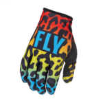 Fly Racing Fly Lite S.E Exotic Gloves Red/Yellow/Blue