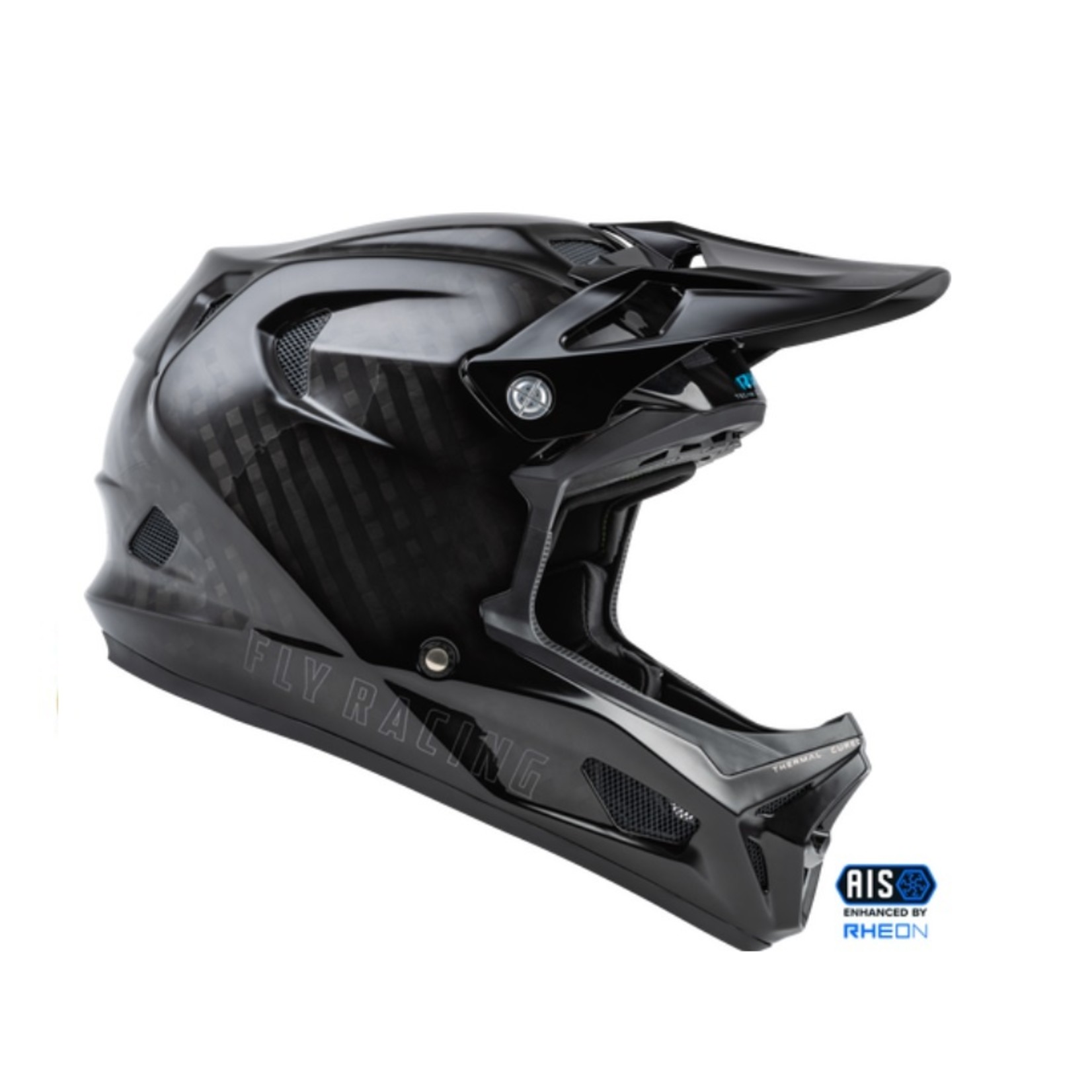 melk Decoratief zand Fly Racing Werx-R Carbon Helmet Black - Power Cycles BMX
