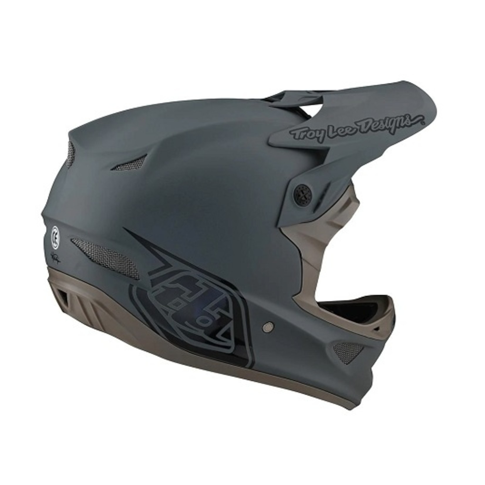 Troy Lee Designs Troy Lee D3 Fiberlite Helmet Stealth Grey