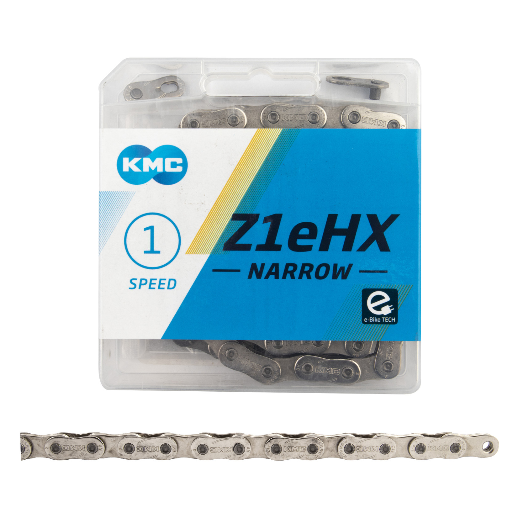 KMC KMC Z1eHX Narrow Chain 1/2x3/32"   Silver