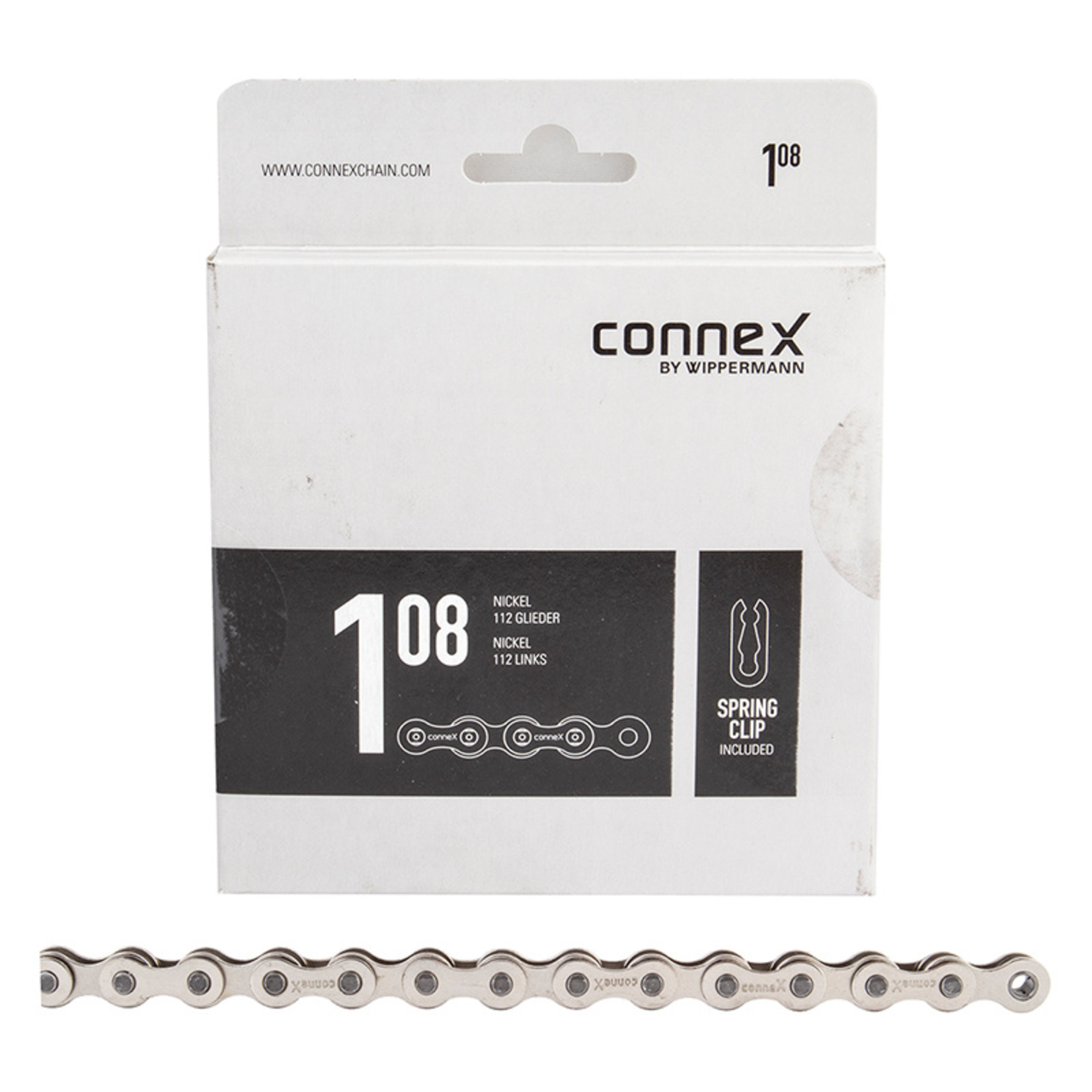 CONNEX Connex  108 Chain  1/2x1/8 Silver