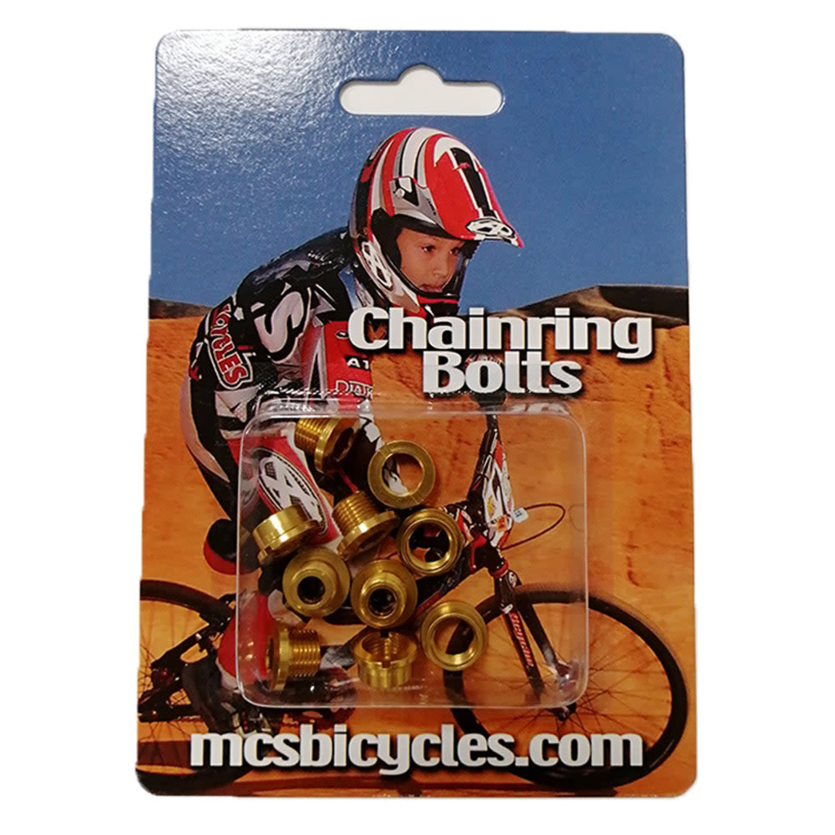 MCS Bicycles MCS Alloy Chainring Bolts Set of 5