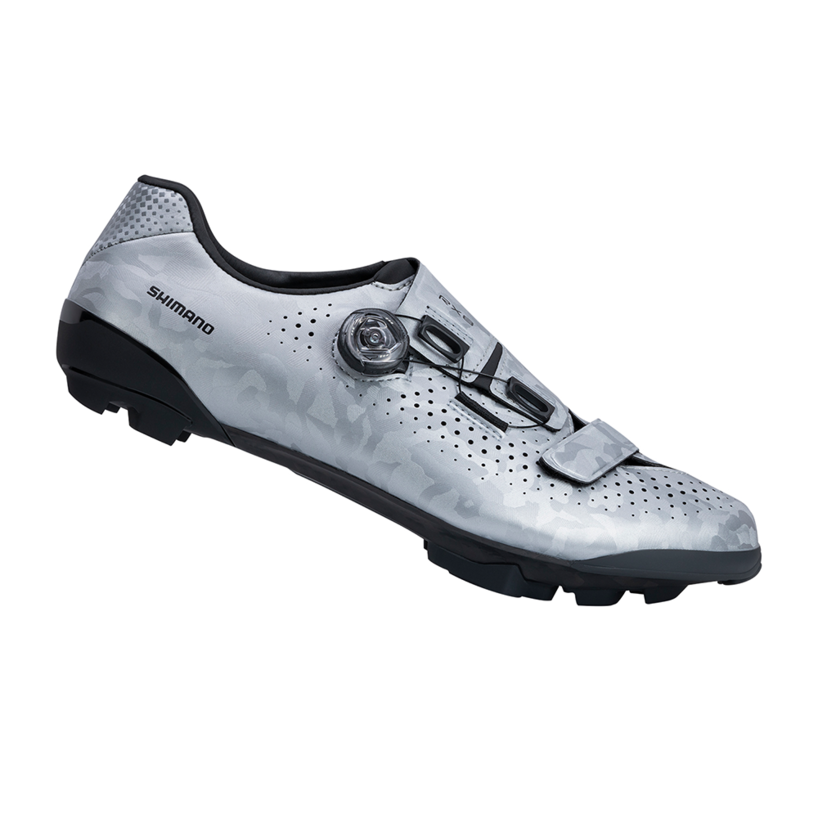 Shimano SH-RX800 Bicycle Shoes Silver - Power Cycles BMX