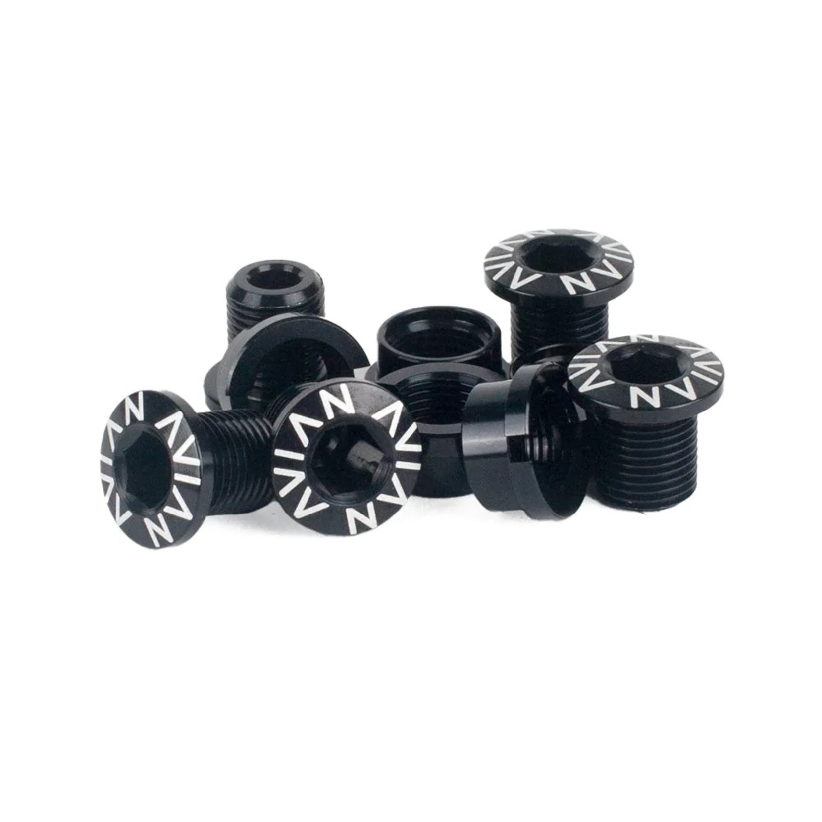 Avian Avian Chromoly Chainring Bolts Long Black