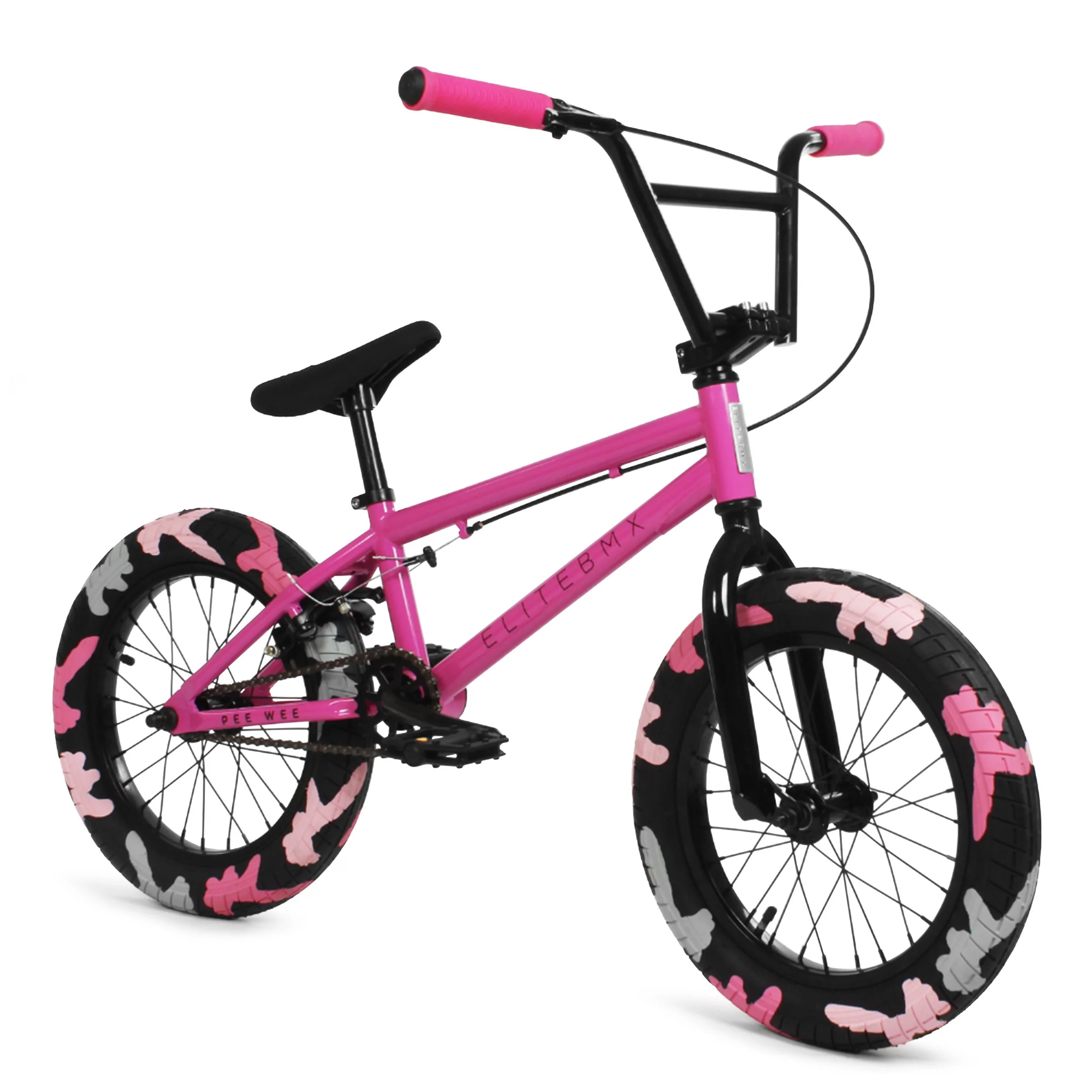 Elite BMX Pee Wee Bike 16" Pink Combat Power Cycles BMX