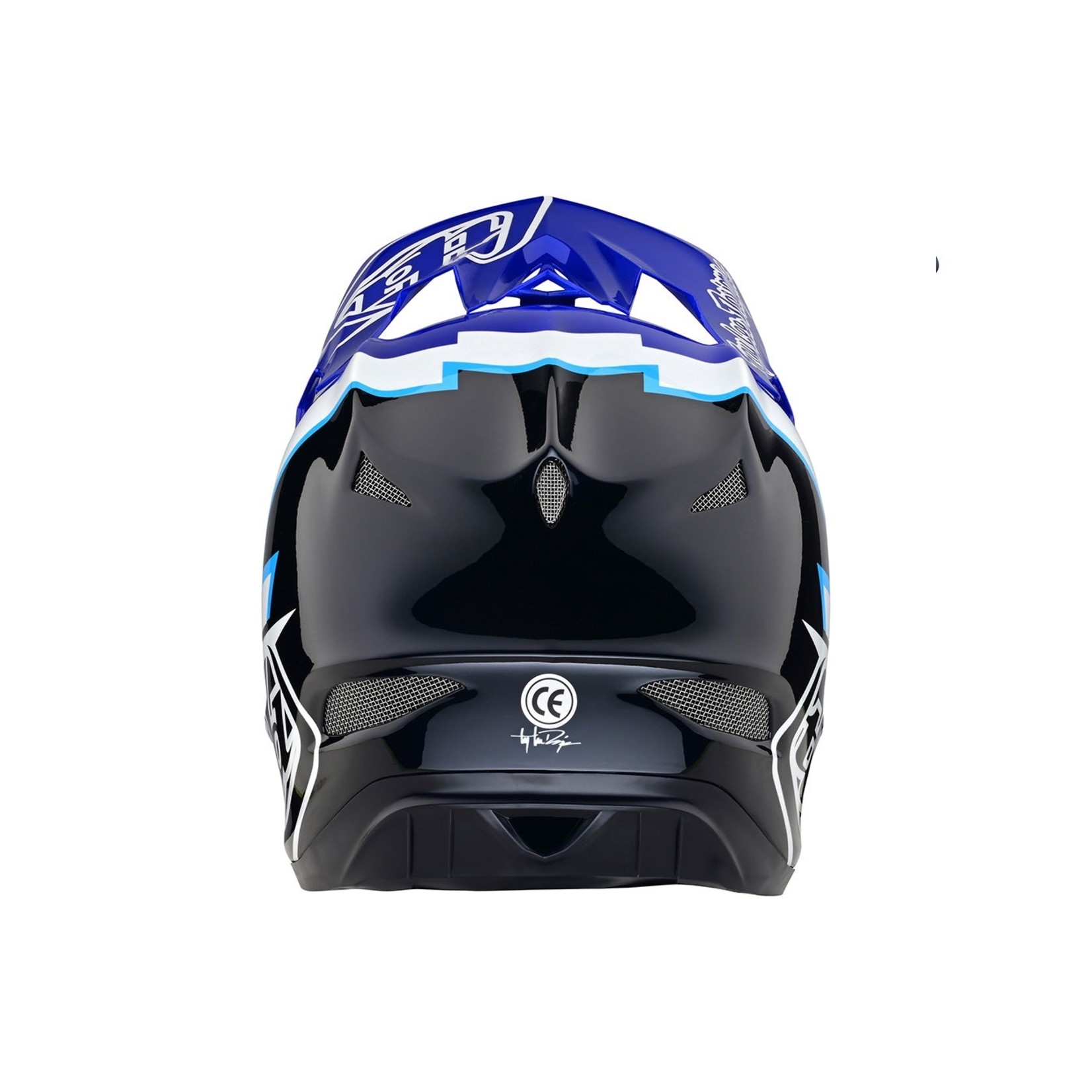 Troy Lee Designs Troy Lee D3 Fiberlite Helmet Volt Blue