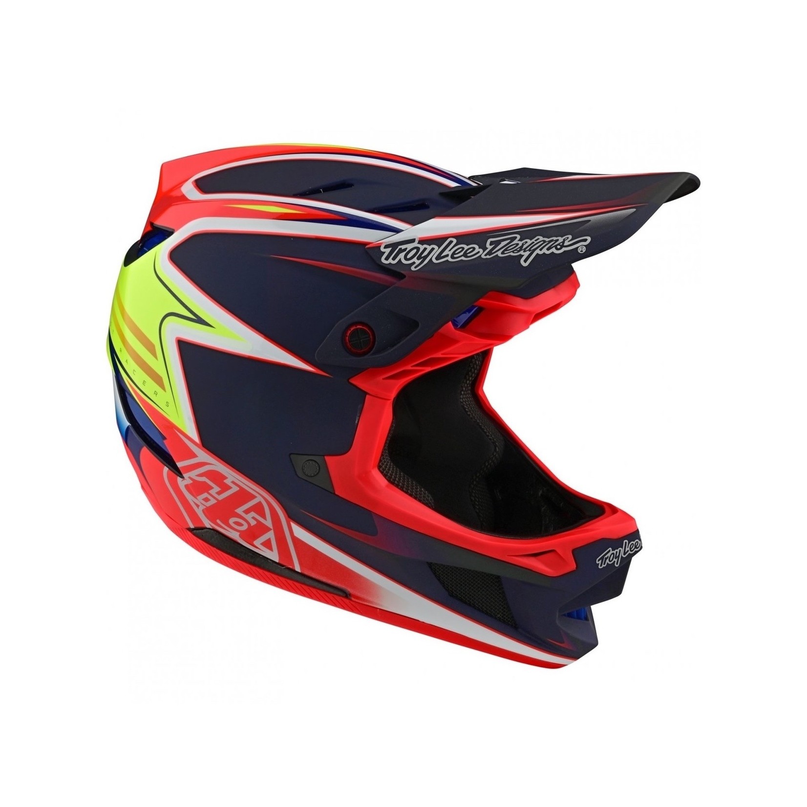 Troy Lee Designs Troy Lee D4 Carbon Helmet Lines Black/Red